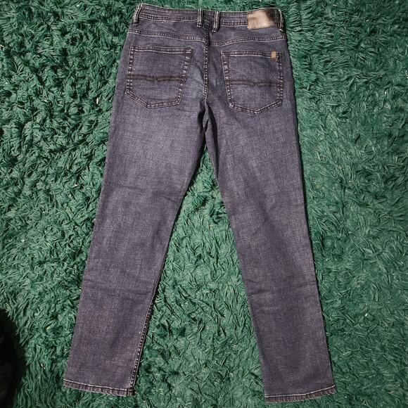 Buffalo David Bitton Dark Wash Slim Straight Jeans Men’s Jackson Fit 32x32 - Picture 2 of 7